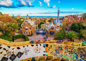 Enjoy – View From the Park Guell – 1000 bitar