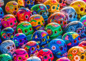 Enjoy – Colorful Skulls – 1000 bitar