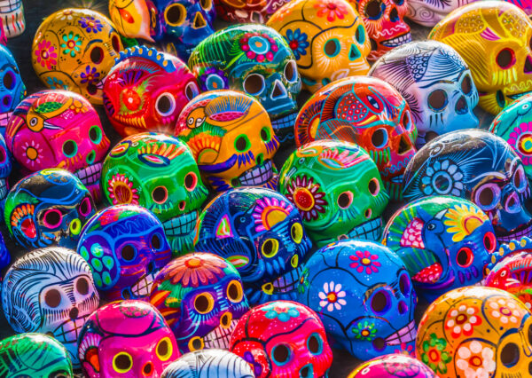 Enjoy - Colorful Skulls - 1000 bitar