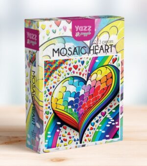 Yazz Puzzle – Mosaic Heart – 1000 bitar
