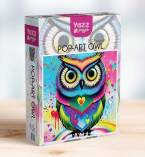 Yazz Puzzle – Pop-art Owl – 1000 bitar