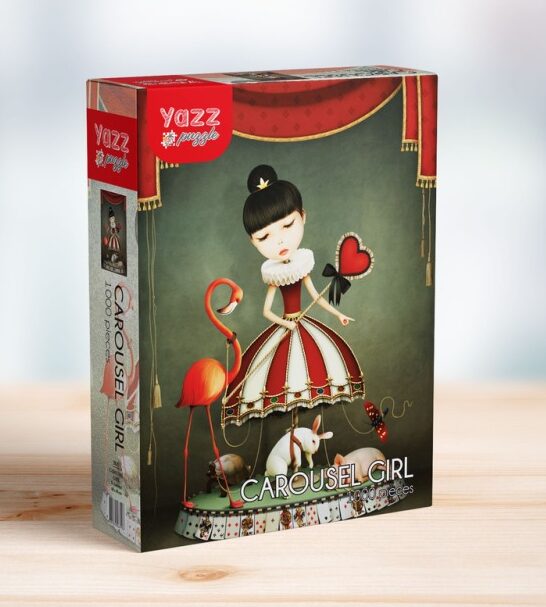 Yazz Puzzle - Carousel Girl - 1000 bitar