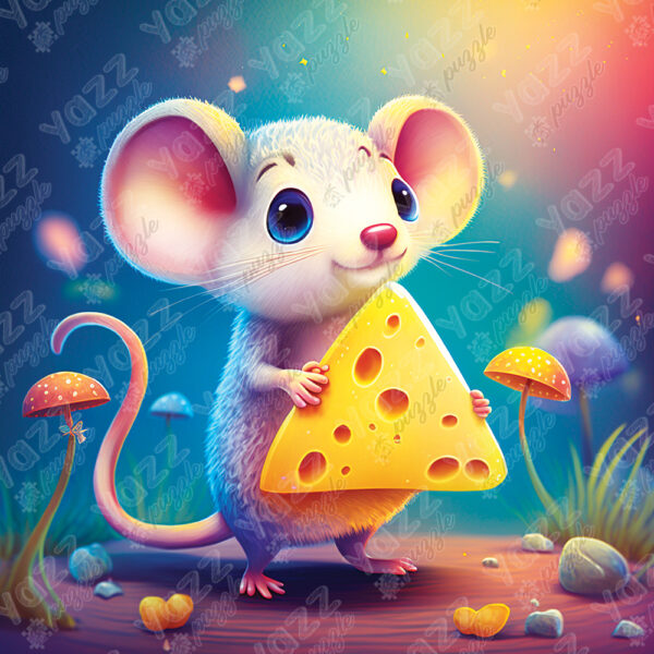 Yazz Puzzle - Lovely Mouse - 1000 bitar