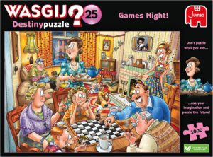 Wasgij – Destiny 25 – Games Night -1000 bitar