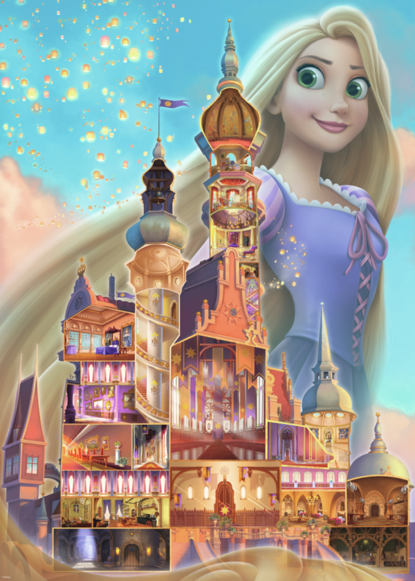 Ravensburger - Disney Rapunzel Castle - 1000 bitar