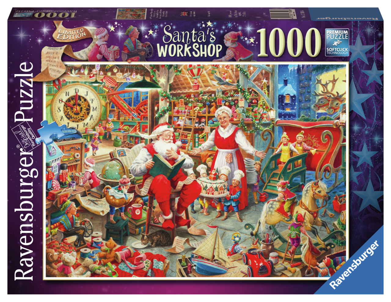 Ravensburger - Santa's Workshop - 1000 bitar