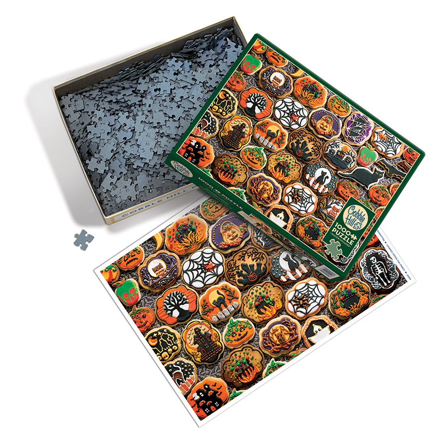 Cobble Hill - Halloween Cookies - 1000 bitar