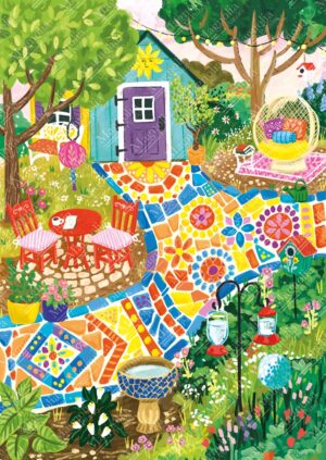 Magnolia Puzzle – Garden Mosaic – 1000 bitar
