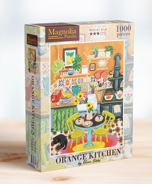 Magnolia Puzzle - Orange Kitchen - 1000 bitar