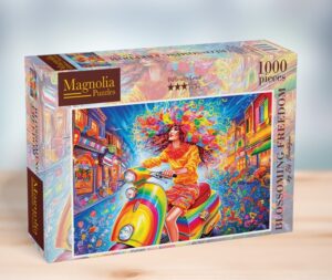 Magnolia Puzzle – Blossoming Freedom – 1000 bitar