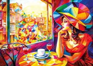 Magnolia Puzzle – Rainbow Date – 1000 bitar