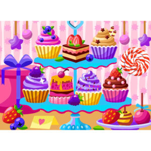 Brain Tree Puzzle – Cake World – 1000 bitar
