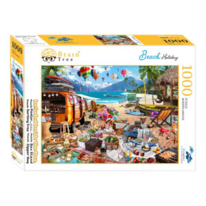 Brain Tree Puzzle – Beach Holiday – 1000 bitar