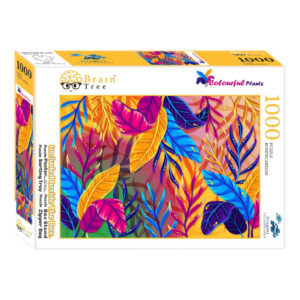 Brain Tree Puzzle – Colorful Plants – 1000 bitar