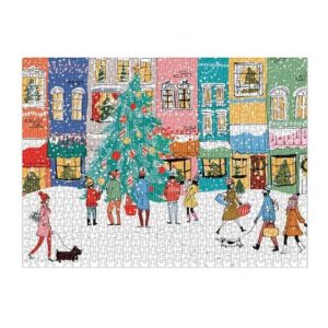 Galison Puzzle – Christmas Carolers – 1000 bitar