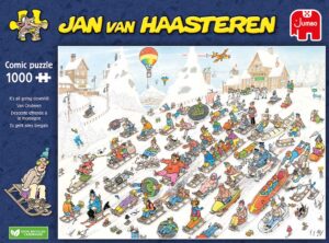 Jan Van Haasteren – Its All Going Downhill – 1000 Bitar