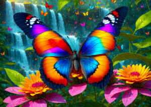 Enjoy – Butterfly in the Forest – 1000 bitar