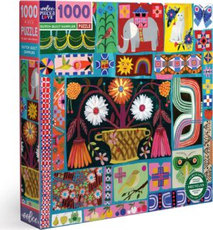 Eeboo – Dutch Quilt Sampler – 1000 bitar