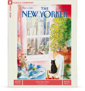 New York Puzzle Company – Cat’s Eye View – 1000 bitar