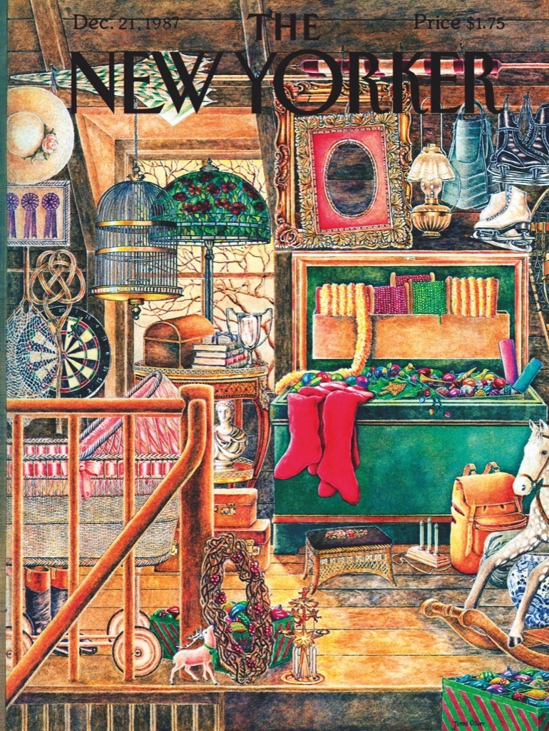 New York Puzzle Company - Christmas Attic - 1000 bitar - Bild 2