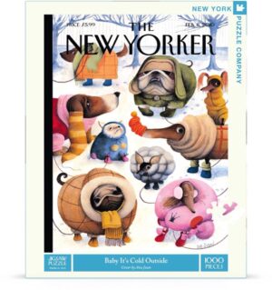 New York Puzzle Company – Baby It’s Cold Outside – 1000 bitar
