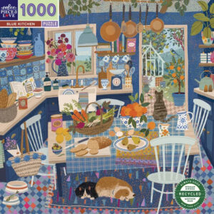 Eeboo – Blue Kitchen – 1000 bitar