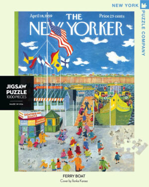 New York Puzzle Company – Ferry Boat – 1000 bitar