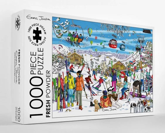 Great British Jigsaws - Fresh Powder - 1000 bitar