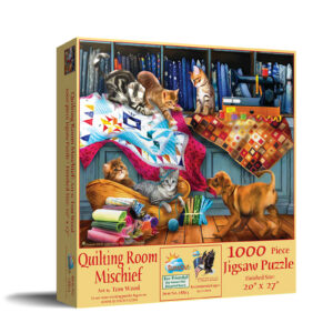 SunsOut – Quilting Room Mischief – 1000 bitar