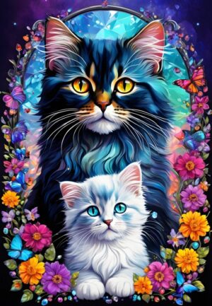Alipson Puzzle – Cats – Maternal Love Collection – 1000 bitar