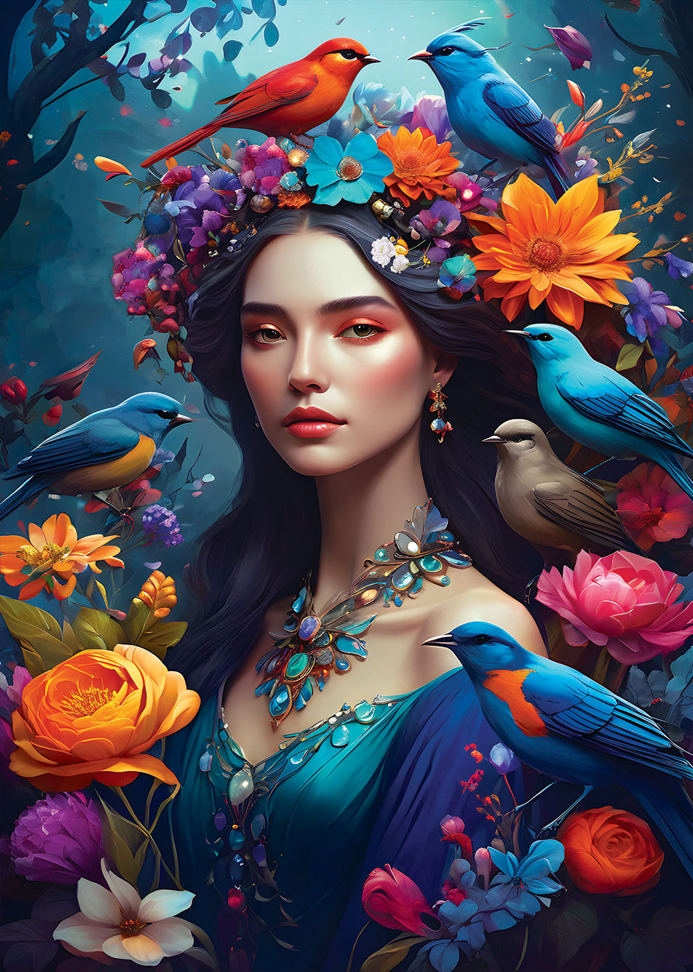 Bluebird - Diana - Soul of Nature Collection - 1000 bitar - Bild 2