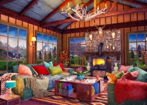 Bluebird – Cabin Holiday Home – 1500 bitar