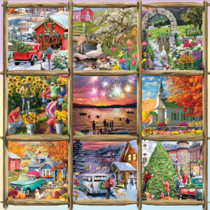 Alipson Puzzle – Seasonal Nine Square – 1000 bitar