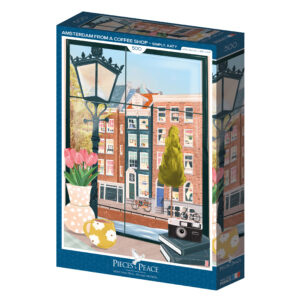 Pieces & Peace – Amsterdam from a Coffee Shop – 500 bitar