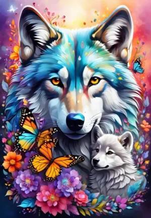 Alipson Puzzle – Wolves – Maternal Love Collection – 1000 bitar