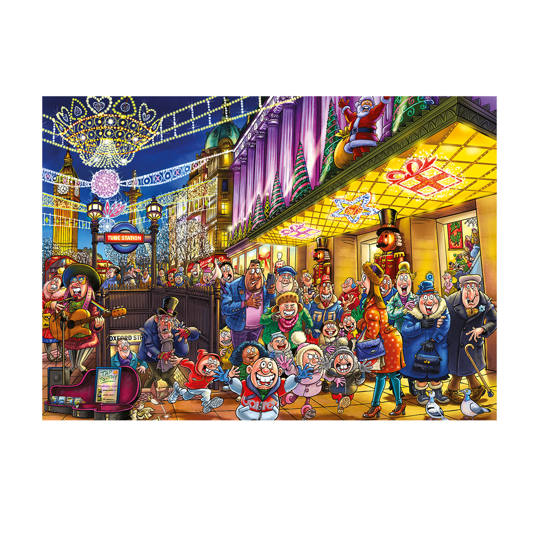 Wasgij - Christmas 20 - Spirits of Christmas - 2 x 1000 bitar - Bild 2