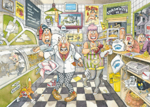 Wasgij – Original 20 – Fishy Business! – 1000 bitar