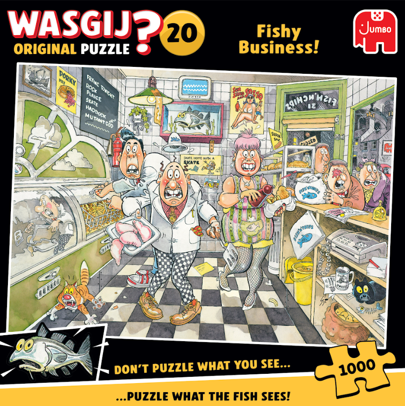 Wasgij - Original 20 - Fishy Business! - 1000 bitar