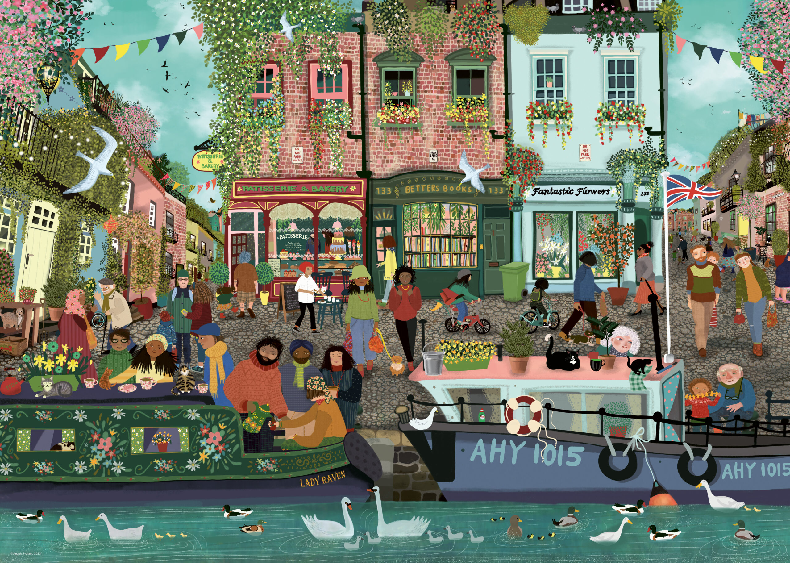 Ravensburger - Along the River - 1000 bitar