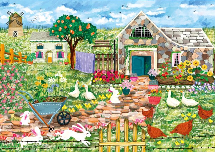 Magnolia - Farm House - 1000 bitar