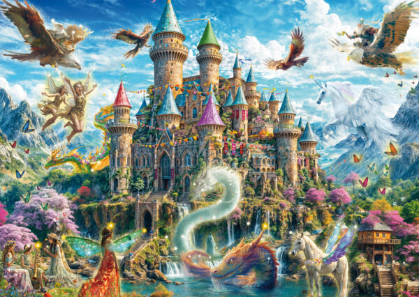 Schmidt - Fairytale Castle - 1000 bitar