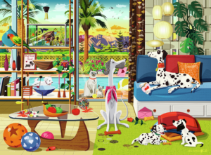 Ravensburger – Pets Of Palm Springs – 500 bitar