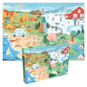 Penny Puzzle – The 4 Seasons – 1000 bitar