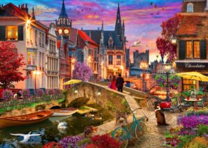 Bluebird – Evening on Canal – 1000 bitar