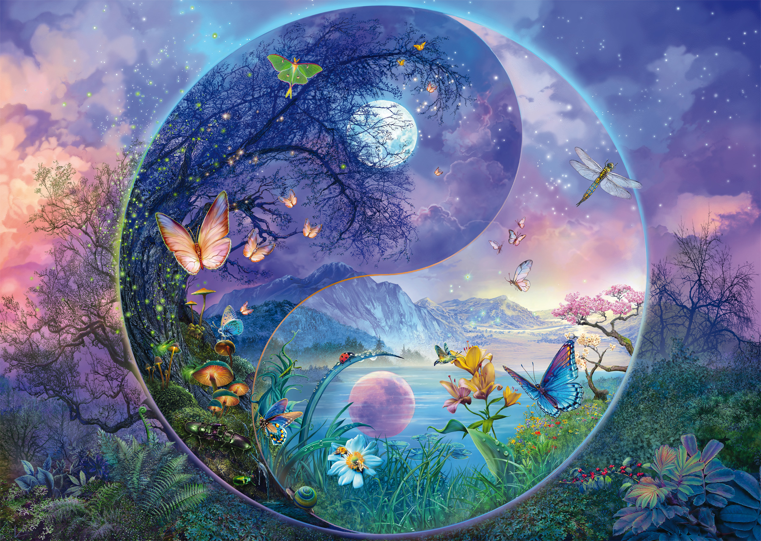 Schmidt - Yin & Yang Fantastic World of Insects - 1000 bitar