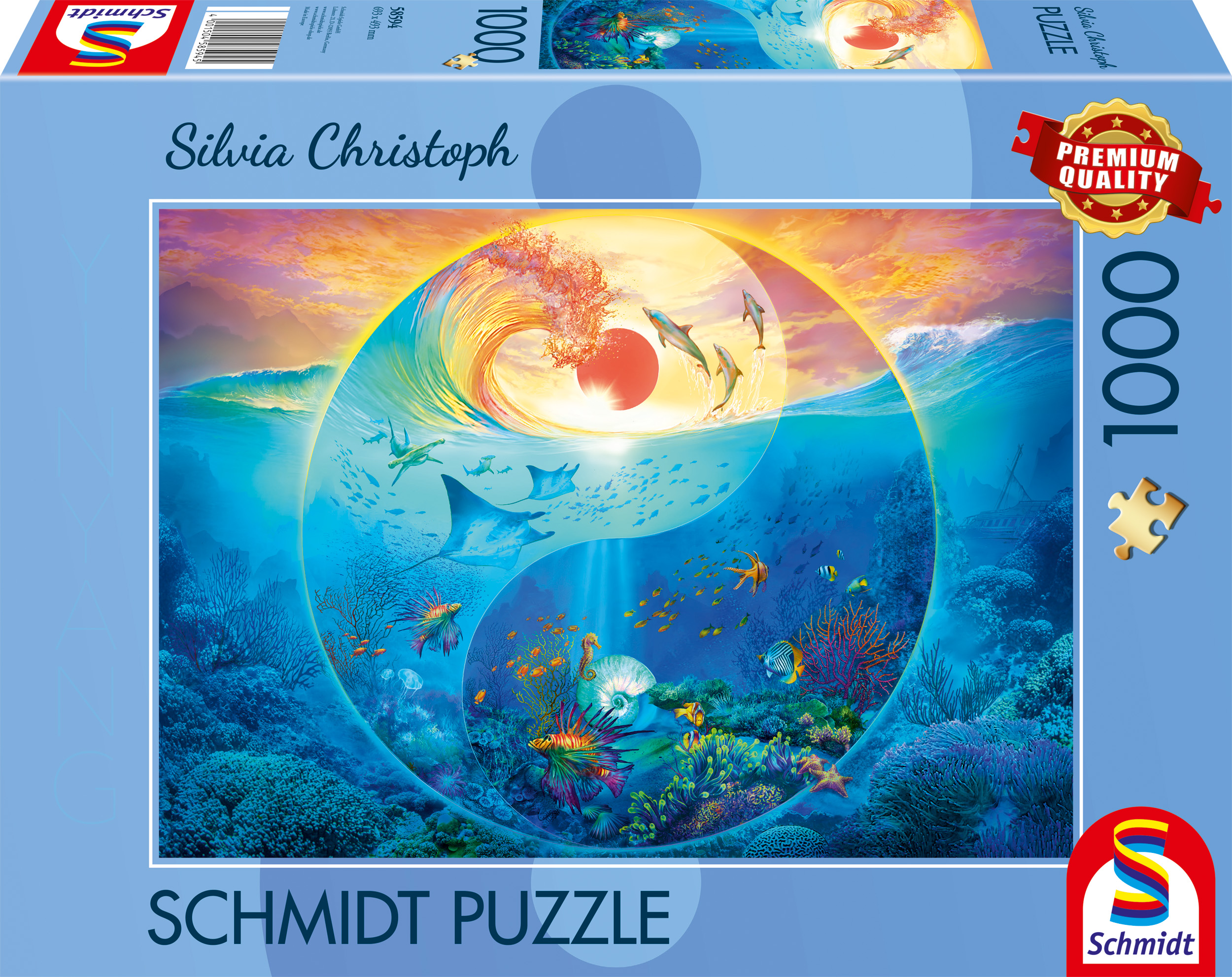 Schmidt - Yin & Yang - In the Realm of Marine Animals - 1000 bitar