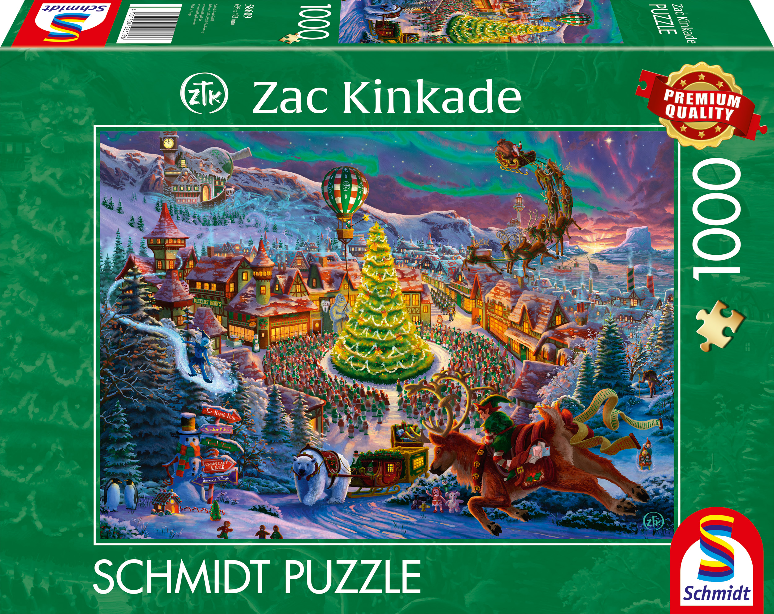 Schmidt - Santas North Pole - 1000 bitar