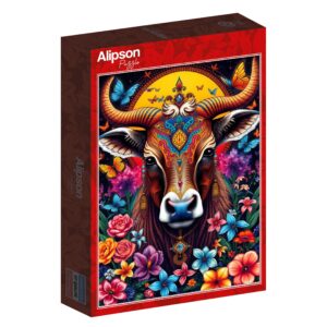 Alipson – The Cow and the Flower Secret – 1000 bitar