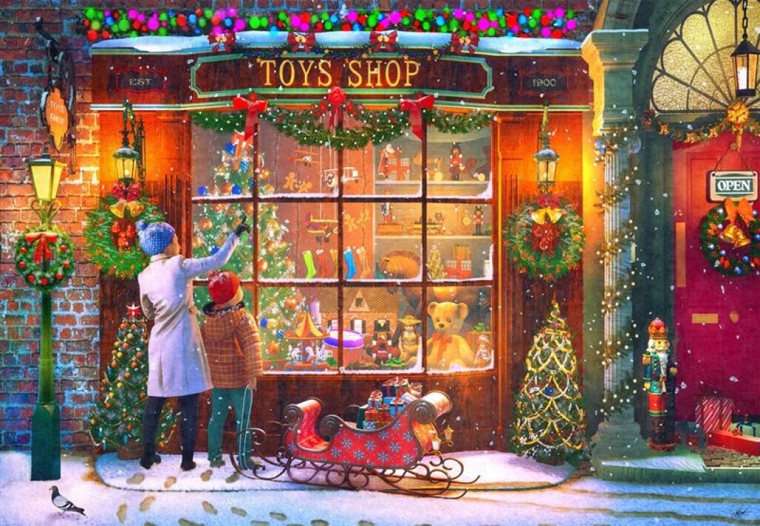 Bluebird - Old Toy Shop - 1000 bitar
