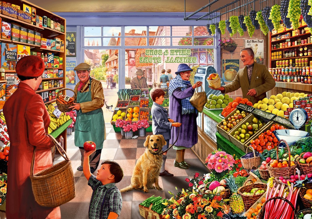Bluebird - Village Greengrocer - 2000 bitar